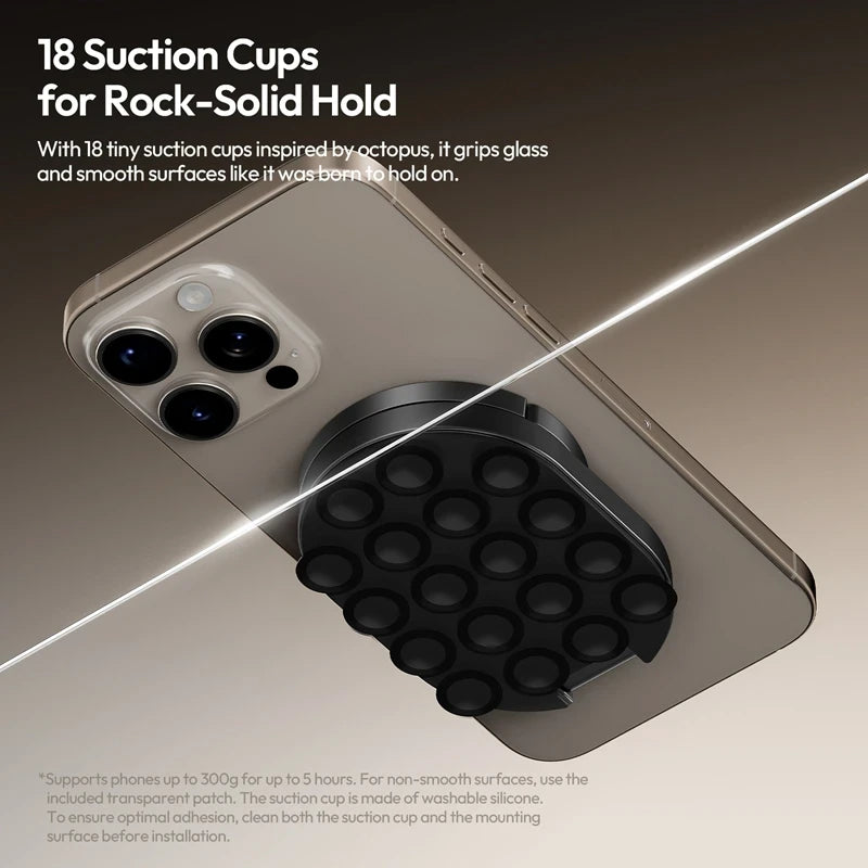 MagLock Magnetic Phone Suction Mount