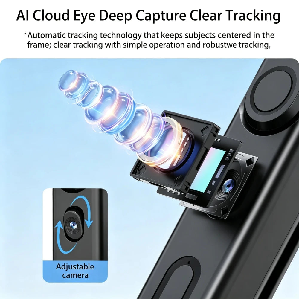 AI Face Tracking Phone Tripod