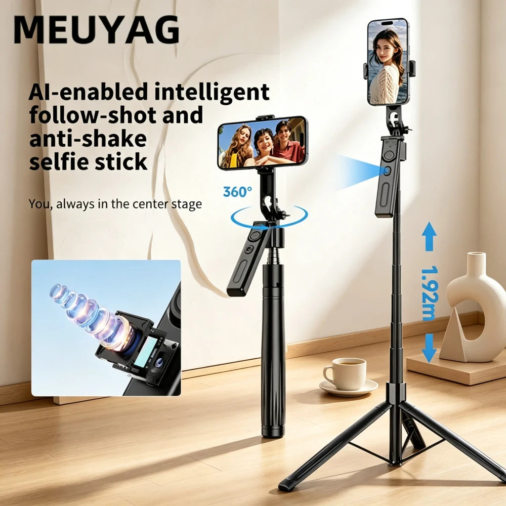 AI Face Tracking Phone Tripod
